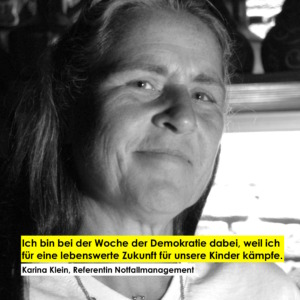 Karina Klein Woche der Demokratie