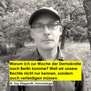 Kay Klapproth Woche der Demokratie