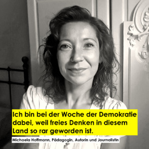 Michaela Hoffmann Woche der Demokratie