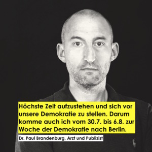 Paul Brandenburg Woche der Demokratie